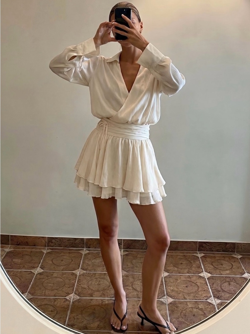 White Mini Dress